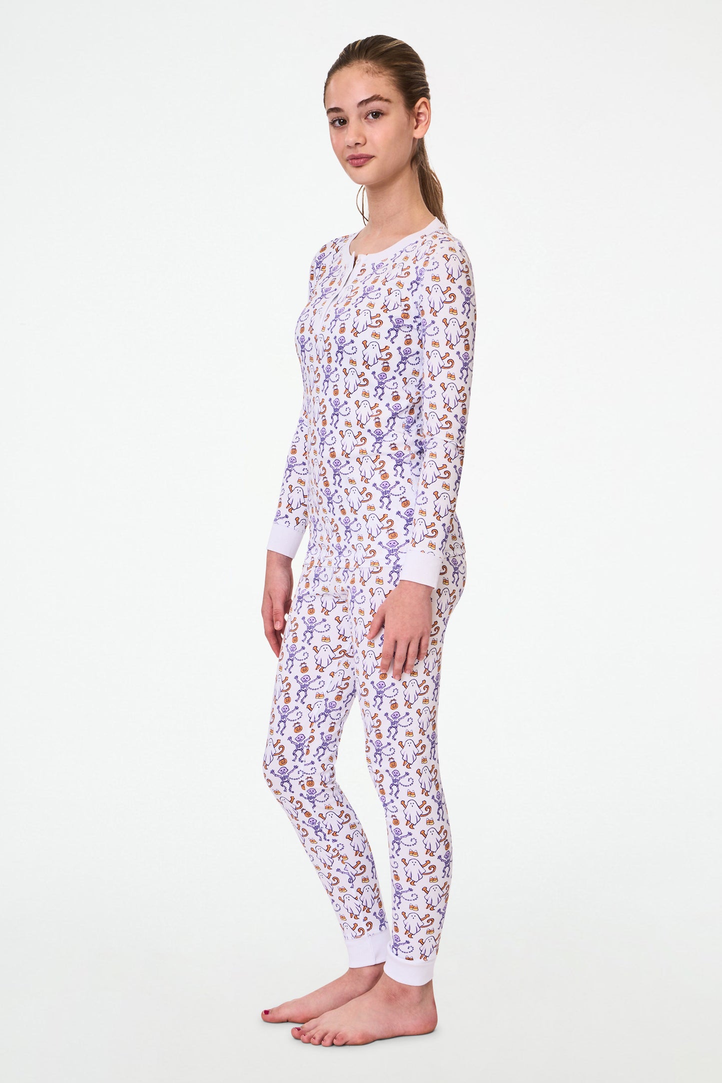 Kids Trick or Treat Pajamas view 6