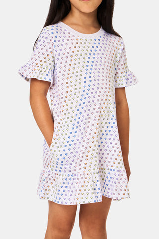 Girls Disco Hearts Esme Dress