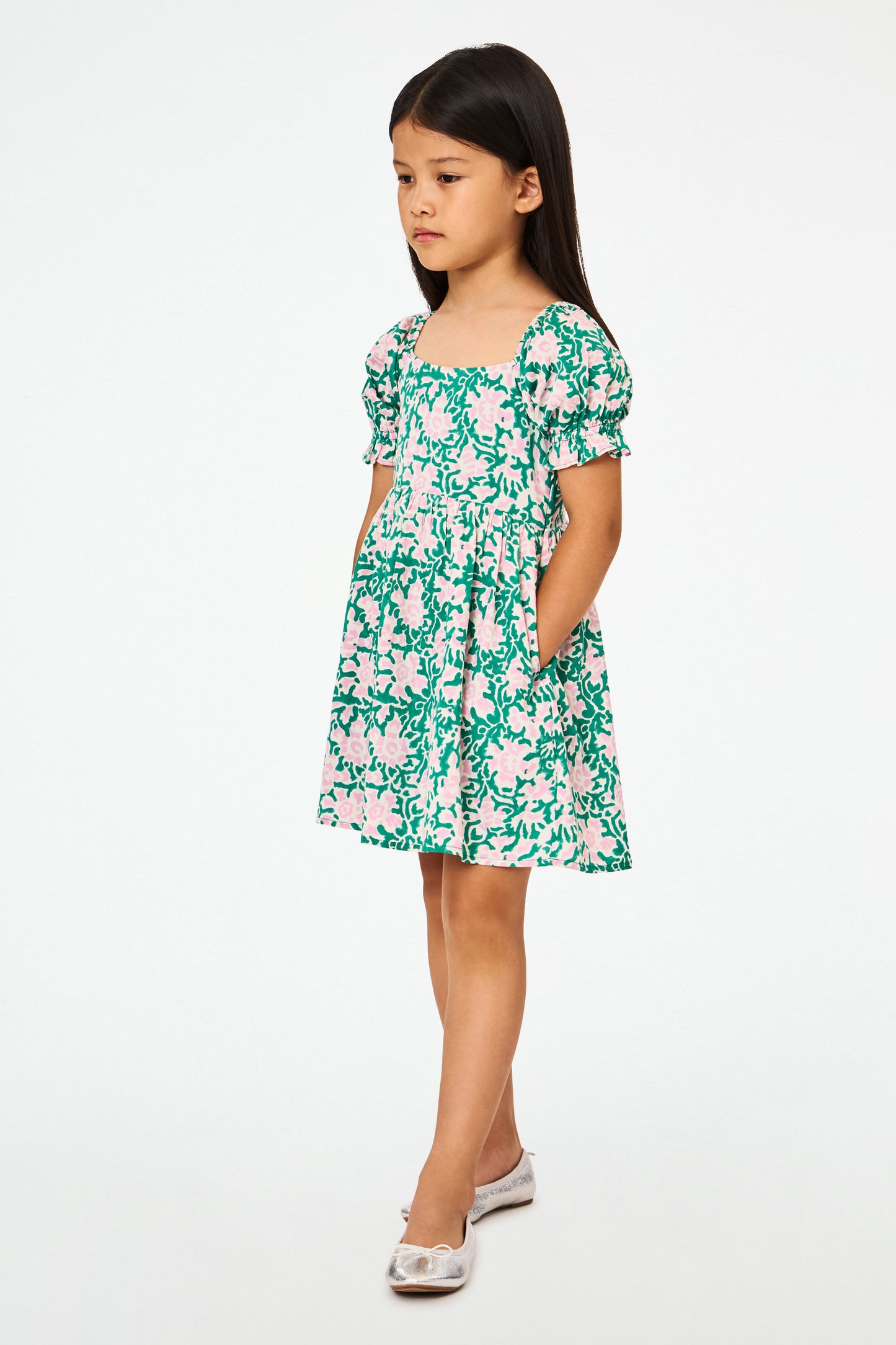 Kids Endah Floral Nancy Dress view 4