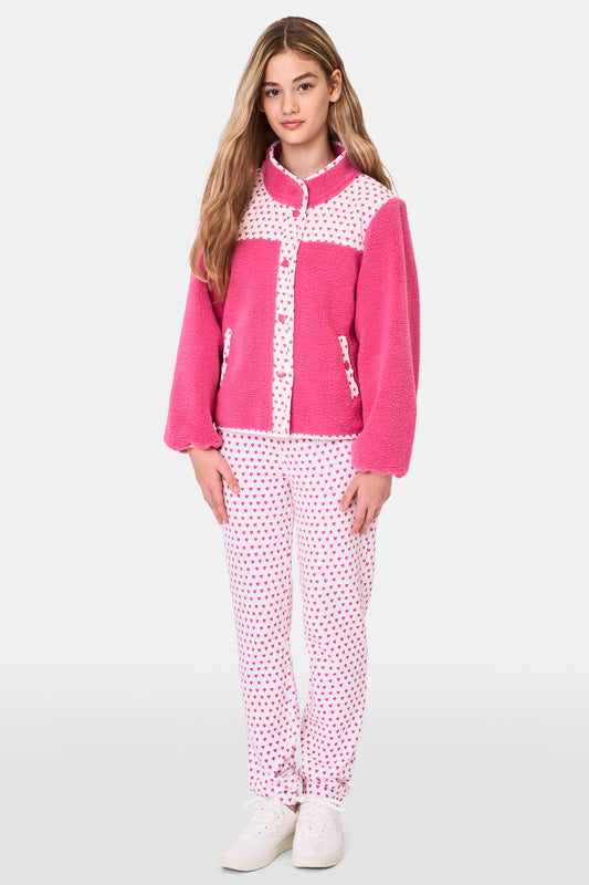 Roller Rabbit Kids Pink Hearts Sweatpants view 1