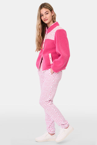 Roller Rabbit Kids Pink Hearts Sweatpants