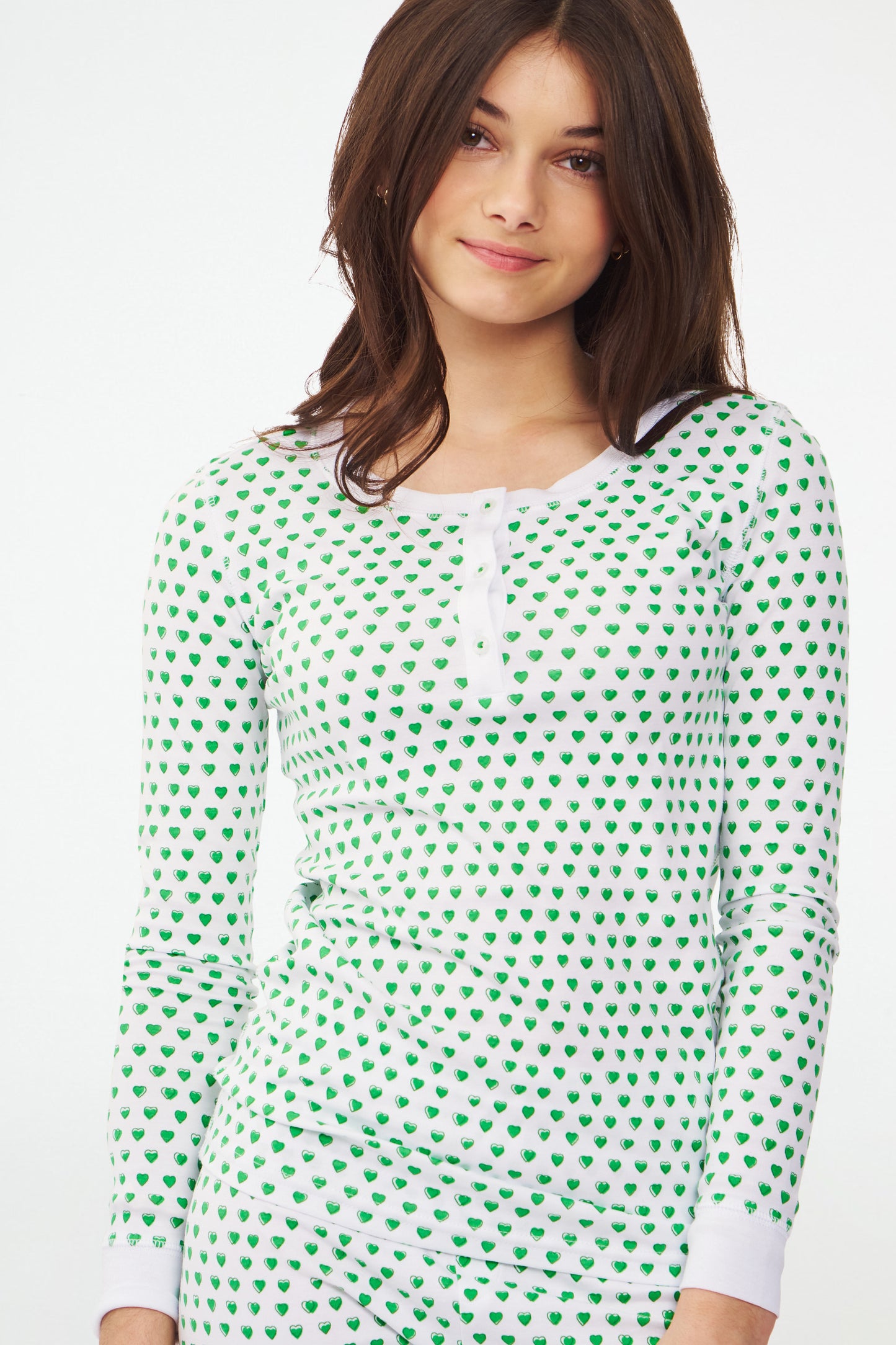 Kids Hearts Pajamas view 6