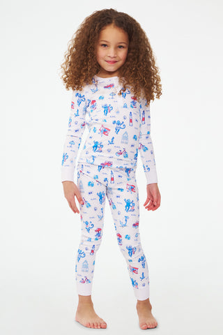 Kids Marthas Vineyard Monkey Pajamas