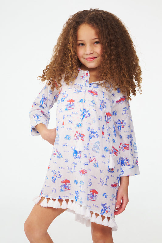 Kids Marthas Vineyard Monkey Serafina Tunic view 1
