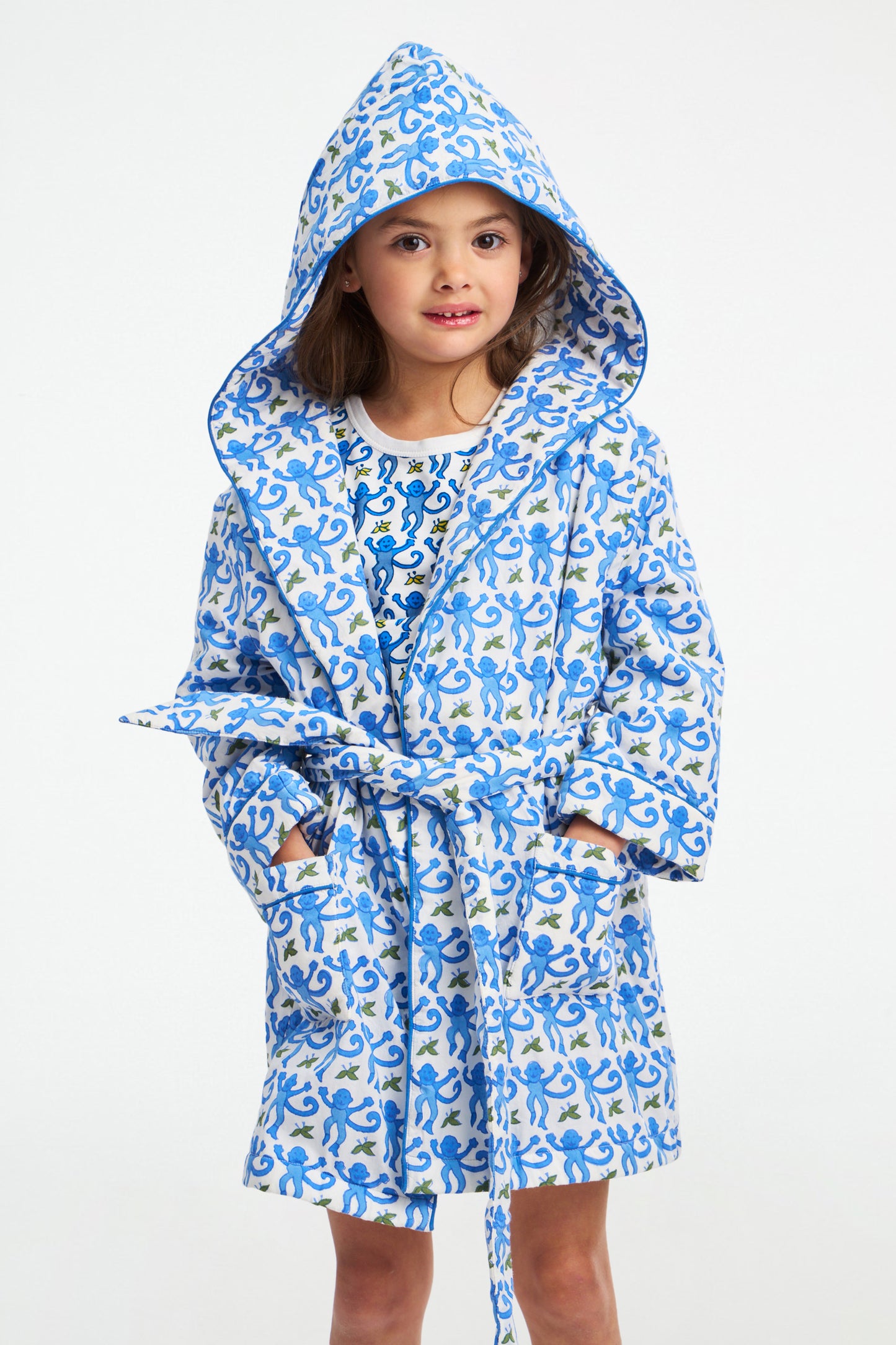 Kids Monkey Cosmo Robe view 5