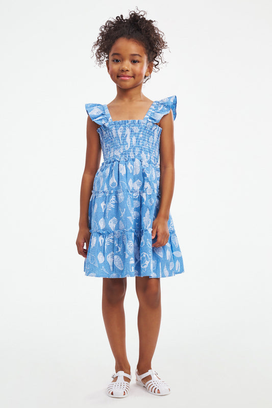 Kids Seaside Stripe Ceri Dress view 1