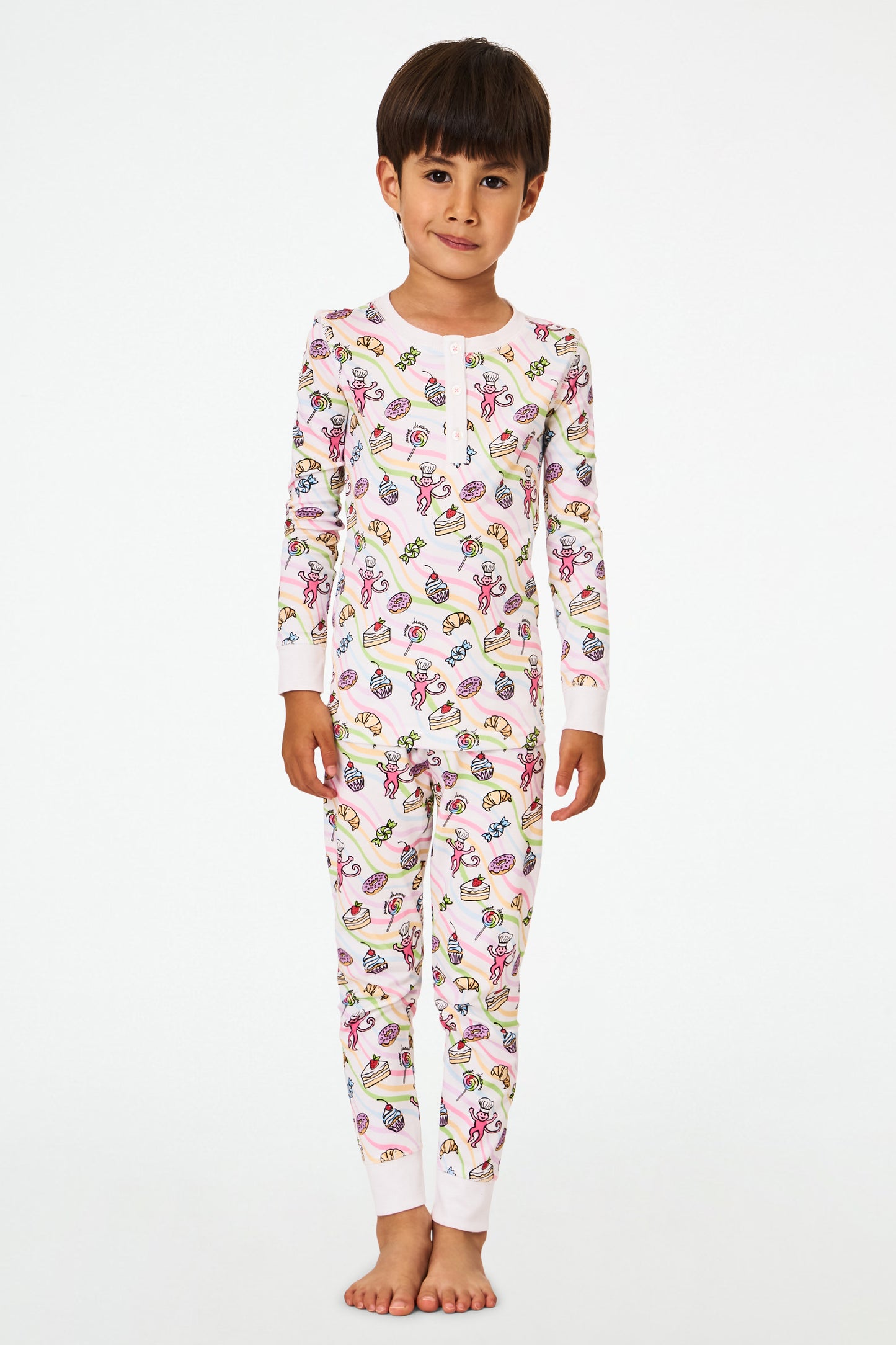 Roller Rabbit Kids Sweet Dreams Swirl Pajamas view 2
