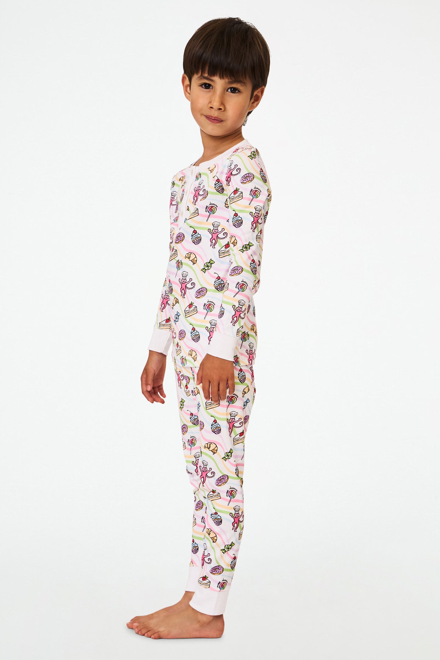 Roller Rabbit Kids Sweet Dreams Swirl Pajamas view 3