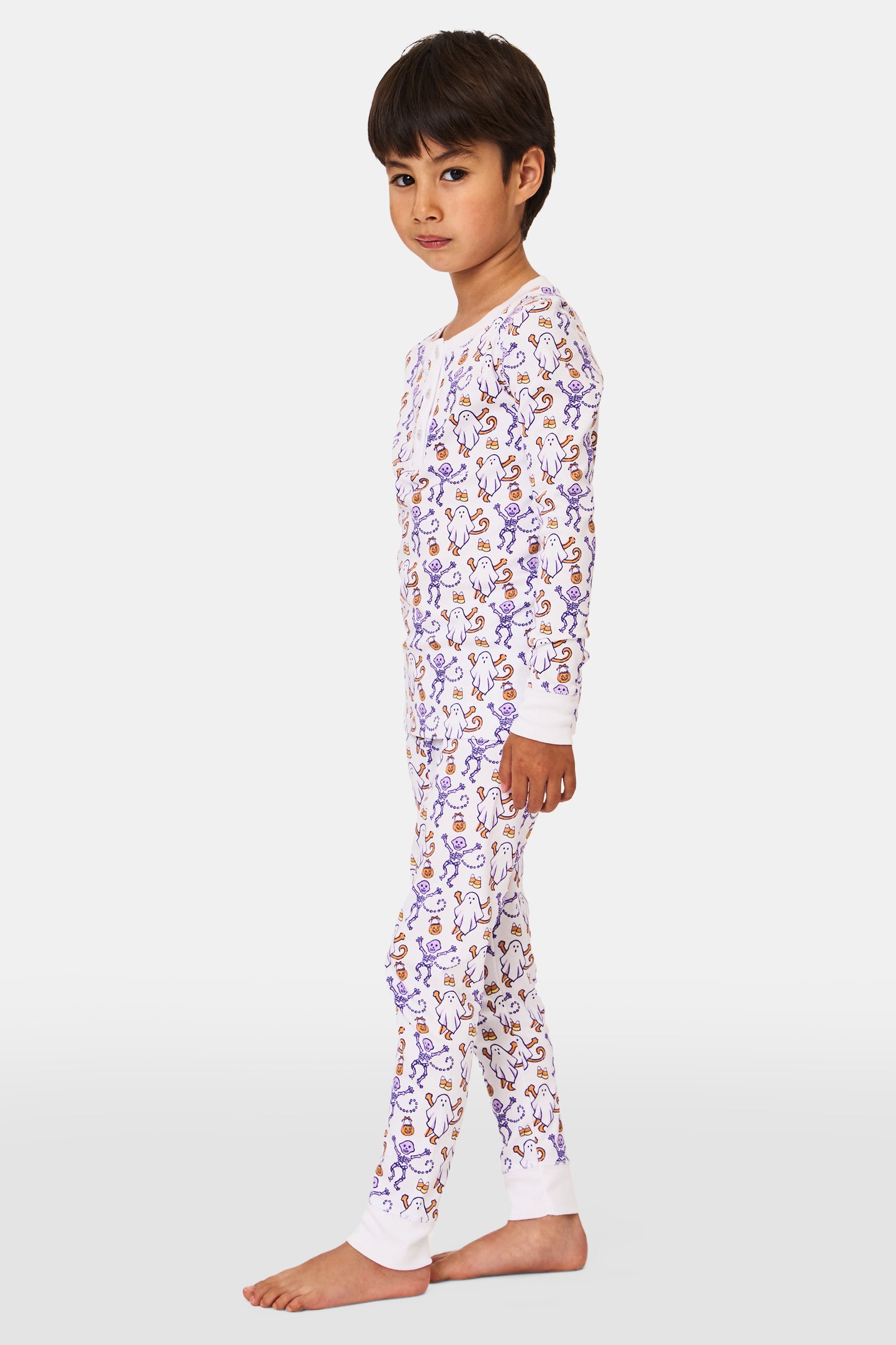Kids Trick or Treat Pajamas view 4