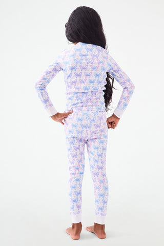 Roller Rabbit Kids Flutter Pajamas Lavender