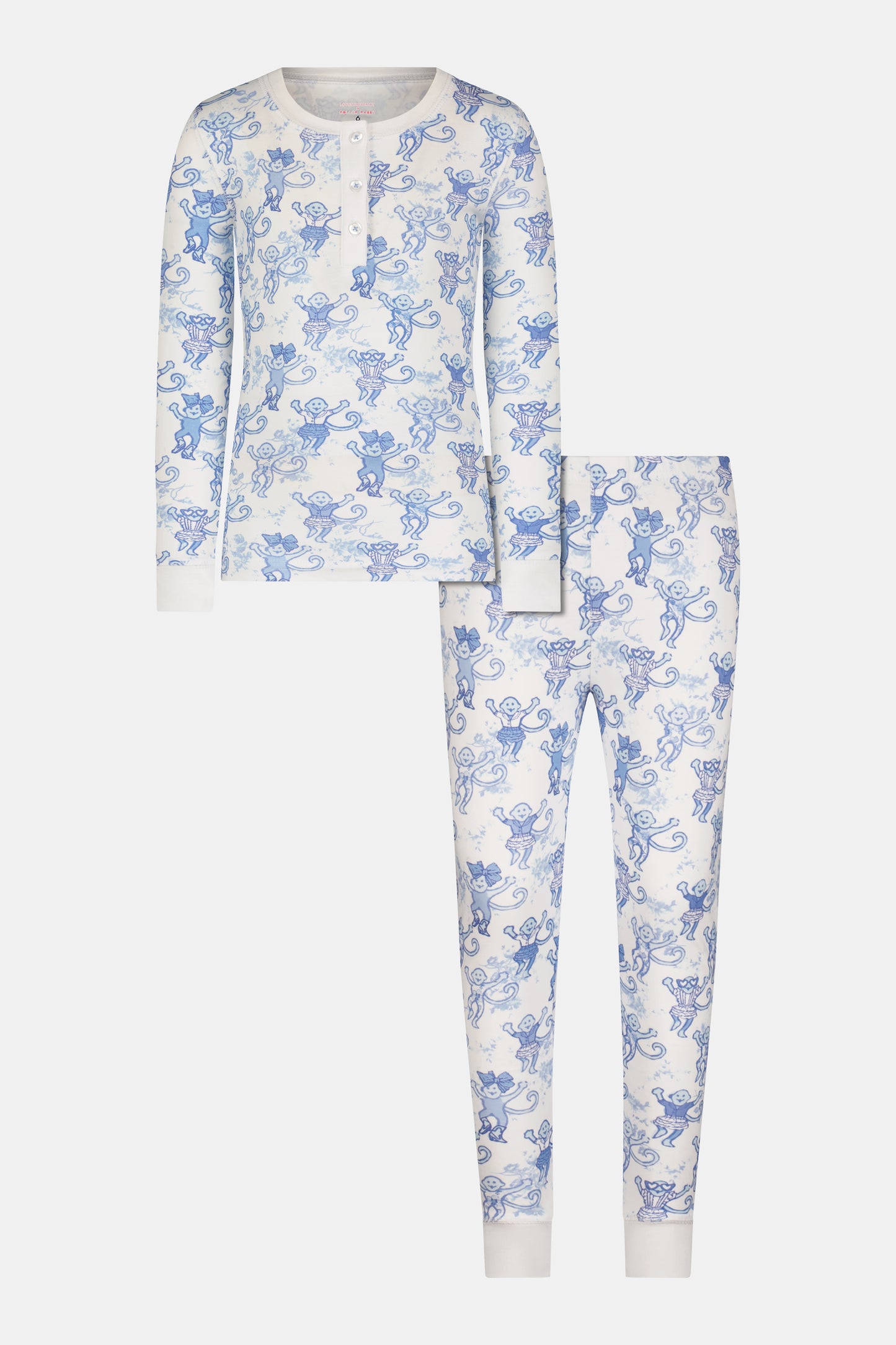 Roller Rabbit Kids Pastiche De Monkey Pajamas view 5