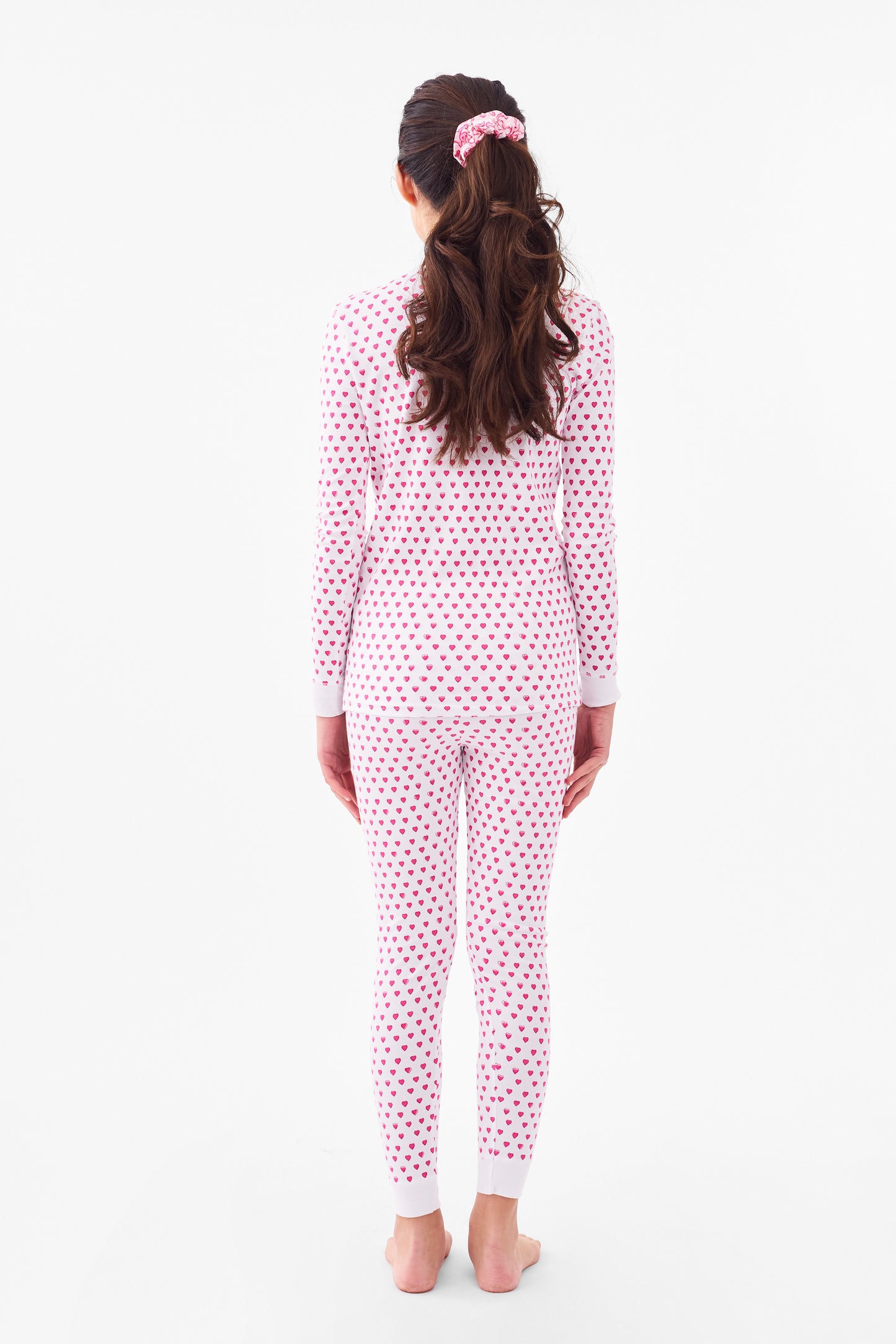 Kids Hearts Pajamas view 5