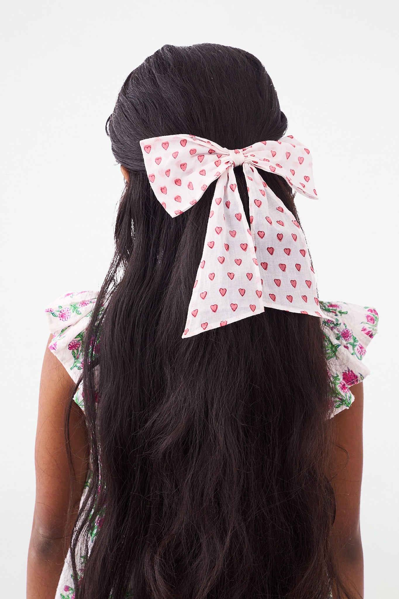Roller Rabbit Pink Hearts Bow view 2