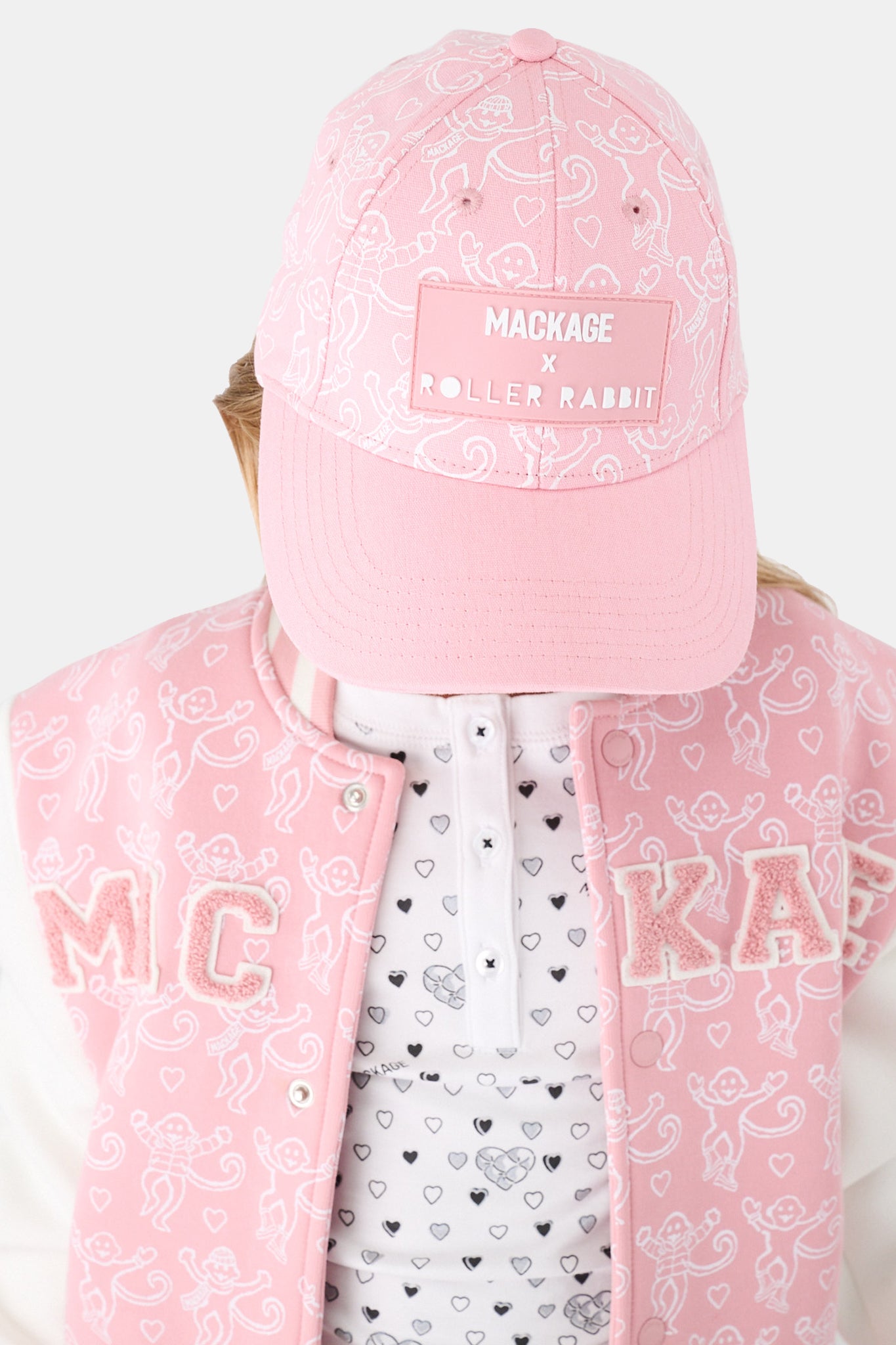 Kids Mackage Monkey Trucker Hat view 3