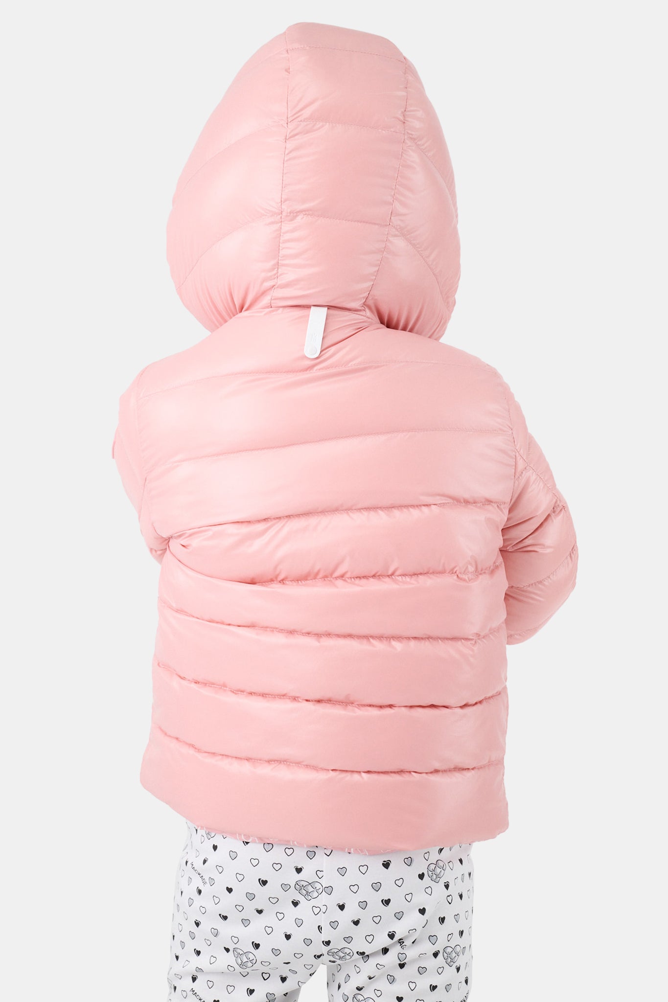 Kids Mackage Monkey Reversible Puffer view 4