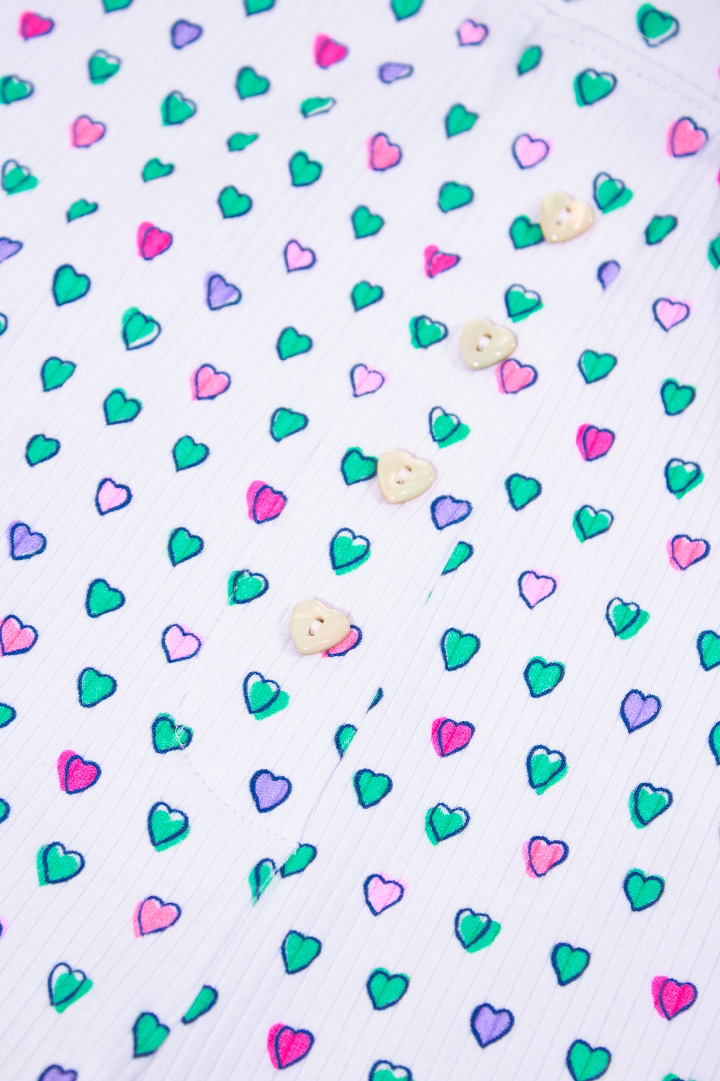 Pop Hearts Rib Sullivan Shortie view 7