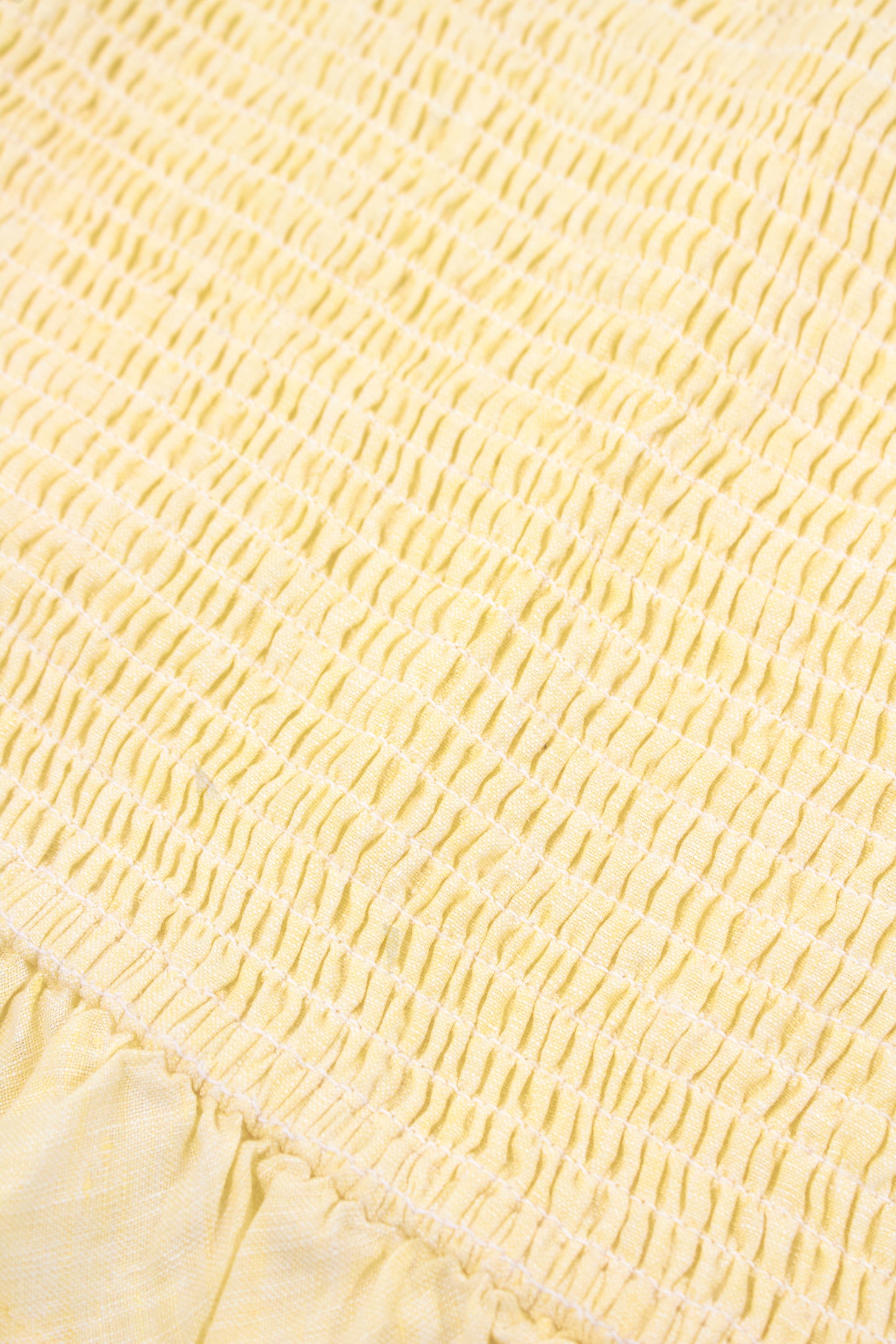 Roller Rabbit Yellow Hali Top view 8