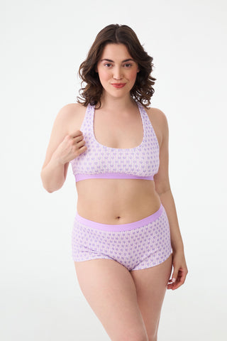 Lovely Stripe Rib Crosby Boyshort