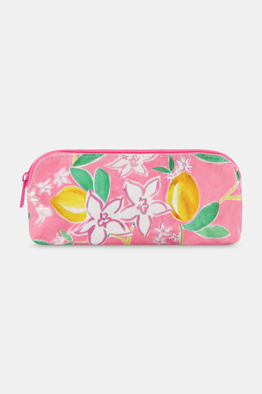 Roller Rabbit Lemon Blossom Makeup Bag view 1