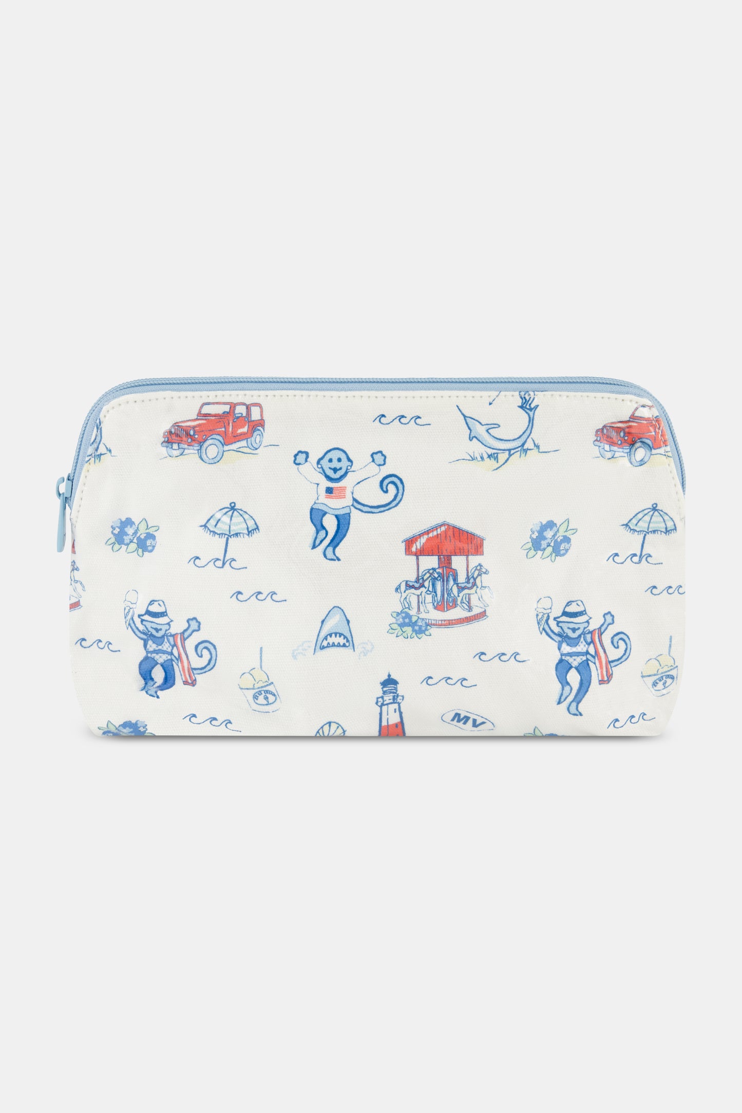Marthas Vineyard Monkey Makeup Bag view 4