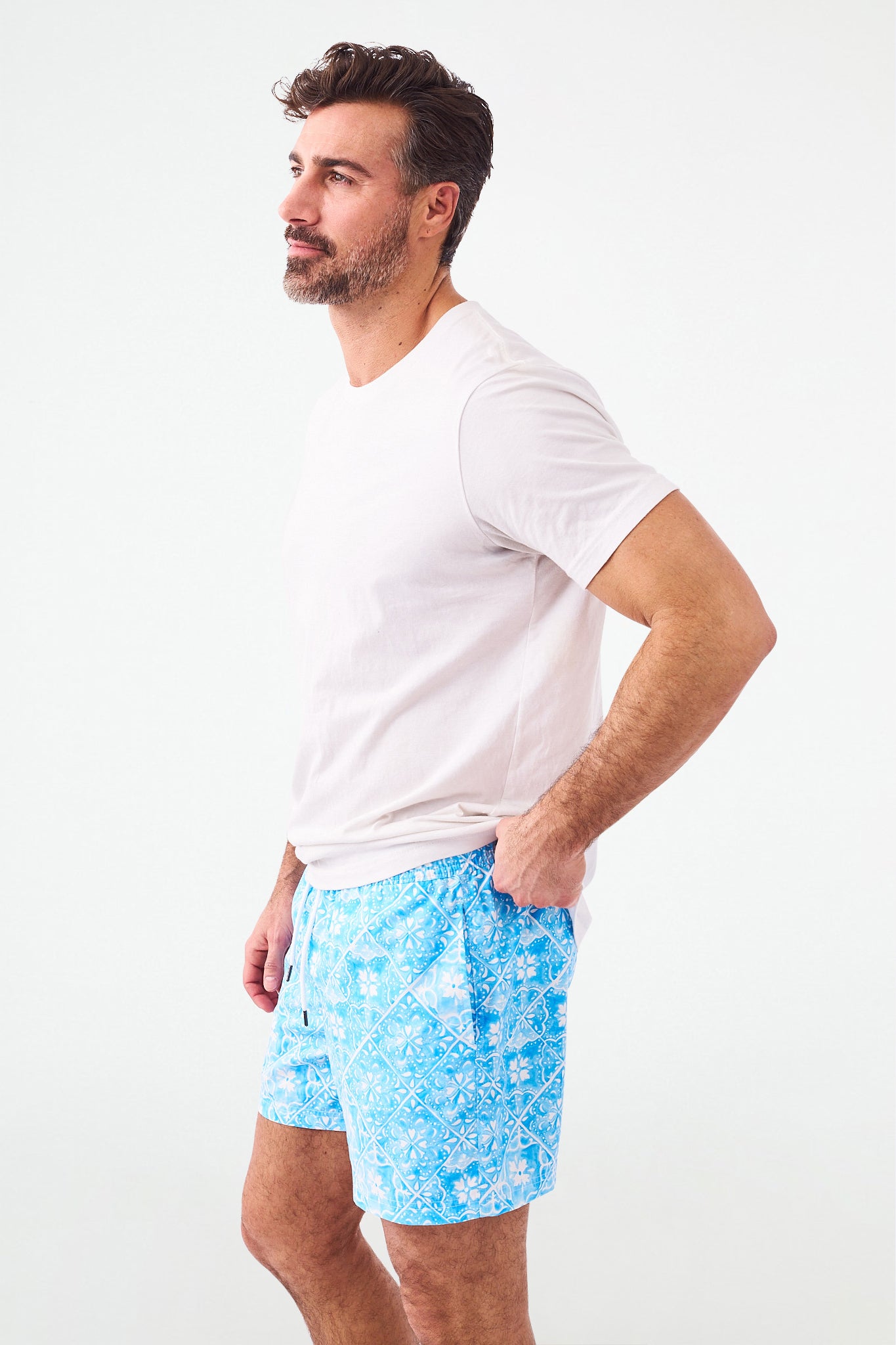 Mens Tuiles Swim Trunk view 5