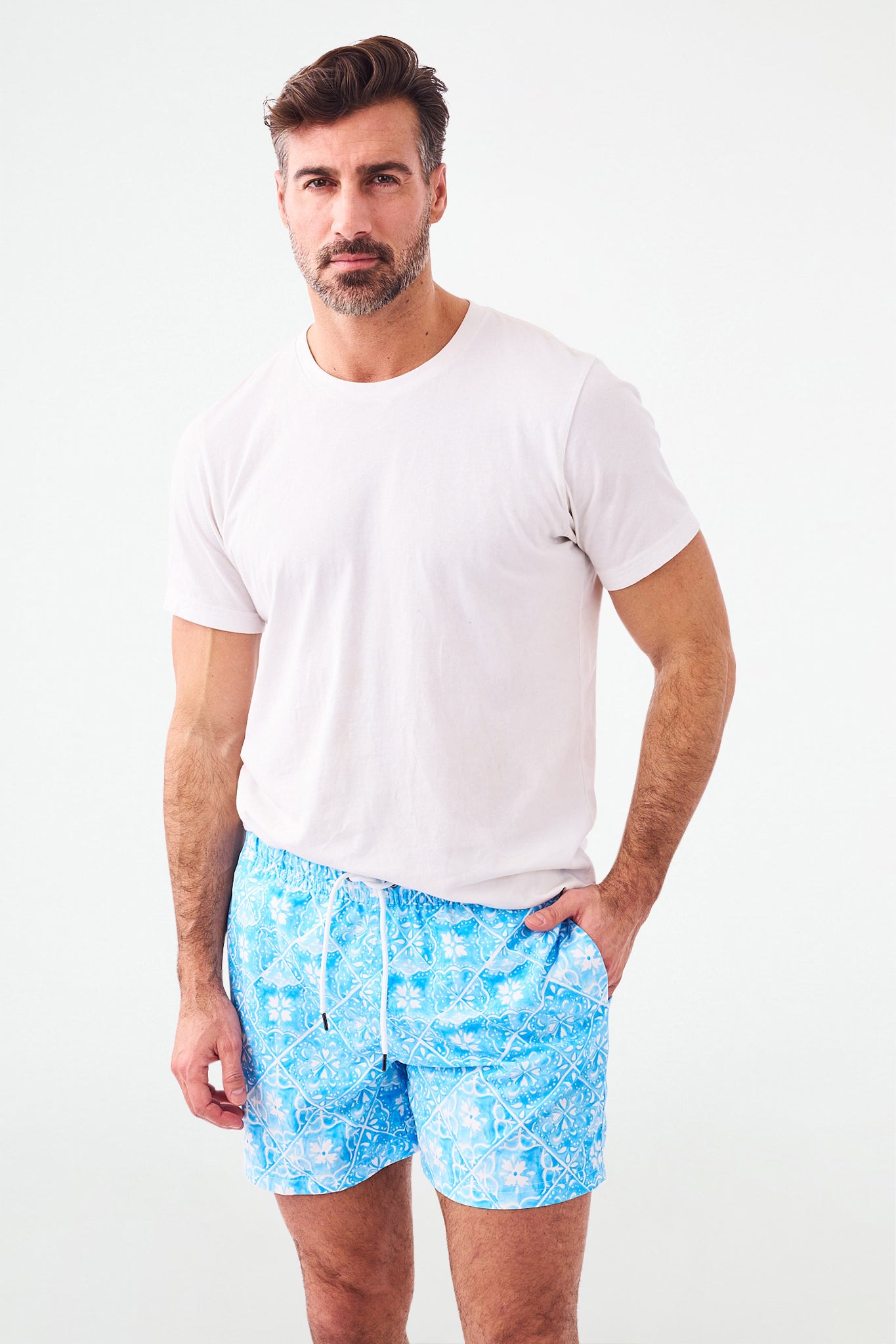 Mens Tuiles Swim Trunk view 3