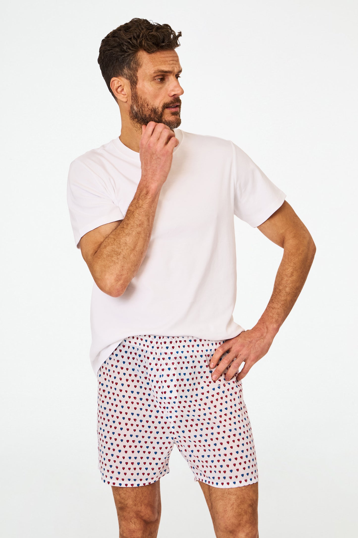 Campus Mens Pop Hearts Boxers view 3