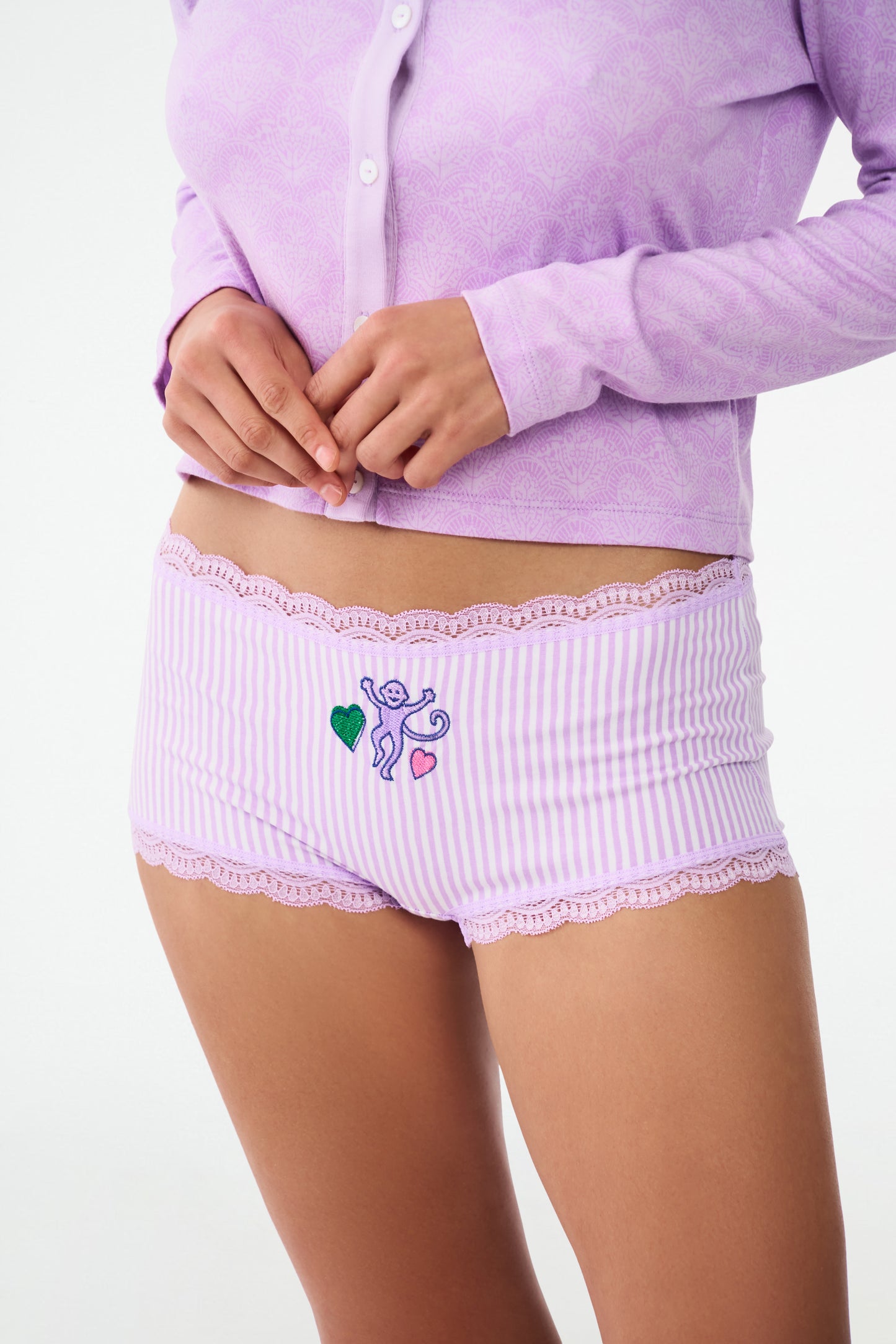 Roller Rabbit Mixed Icon Boyshort 4 Pack view 6