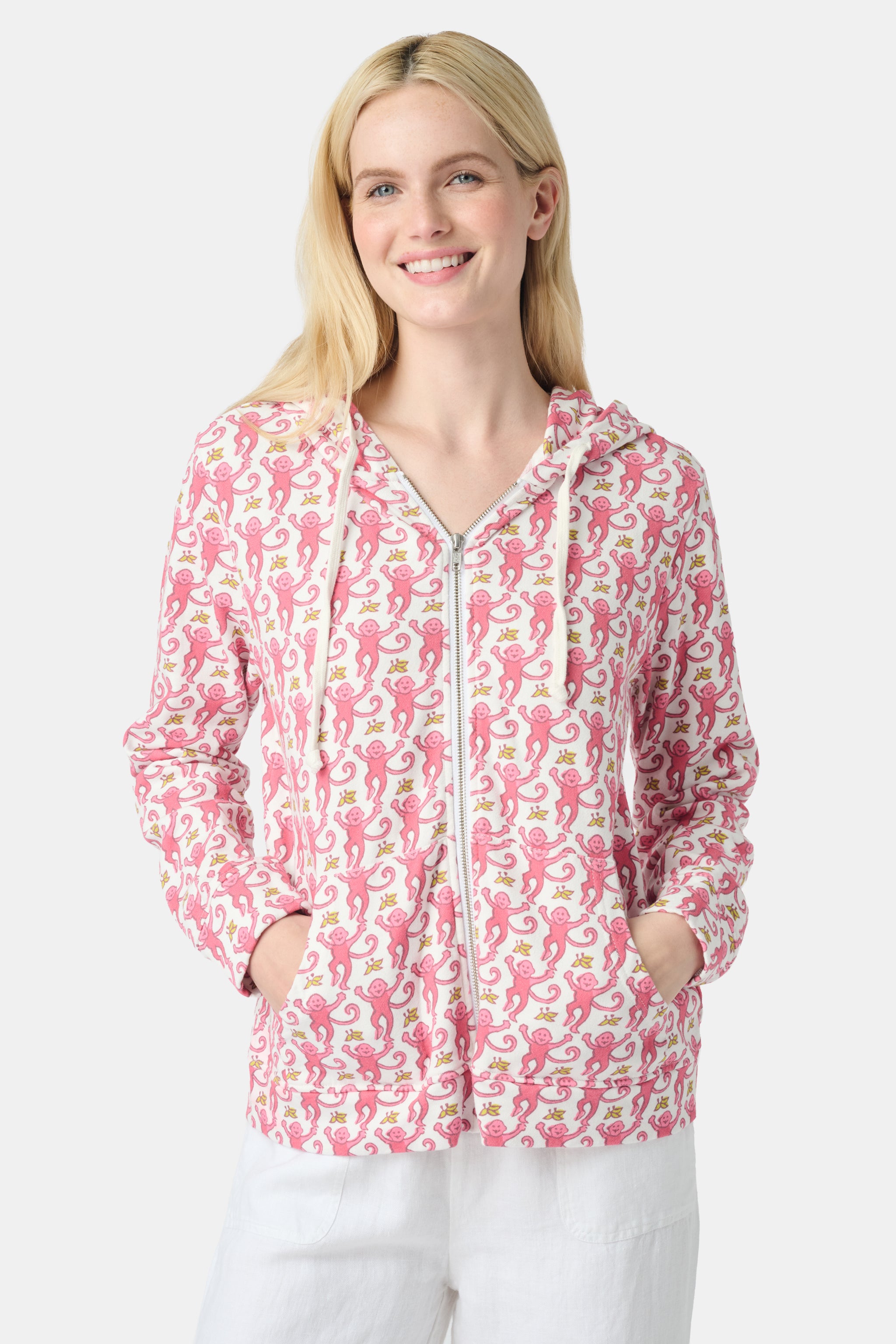 Monkey Harley Hoodie | Roller Rabbit