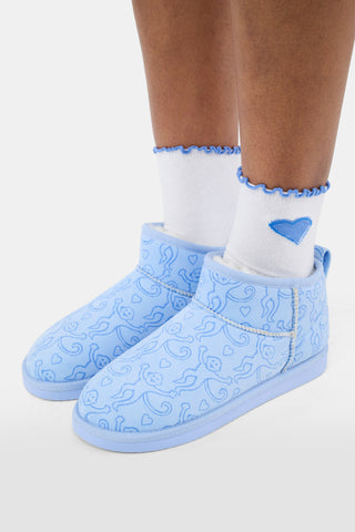 Monkey Fleece Boots