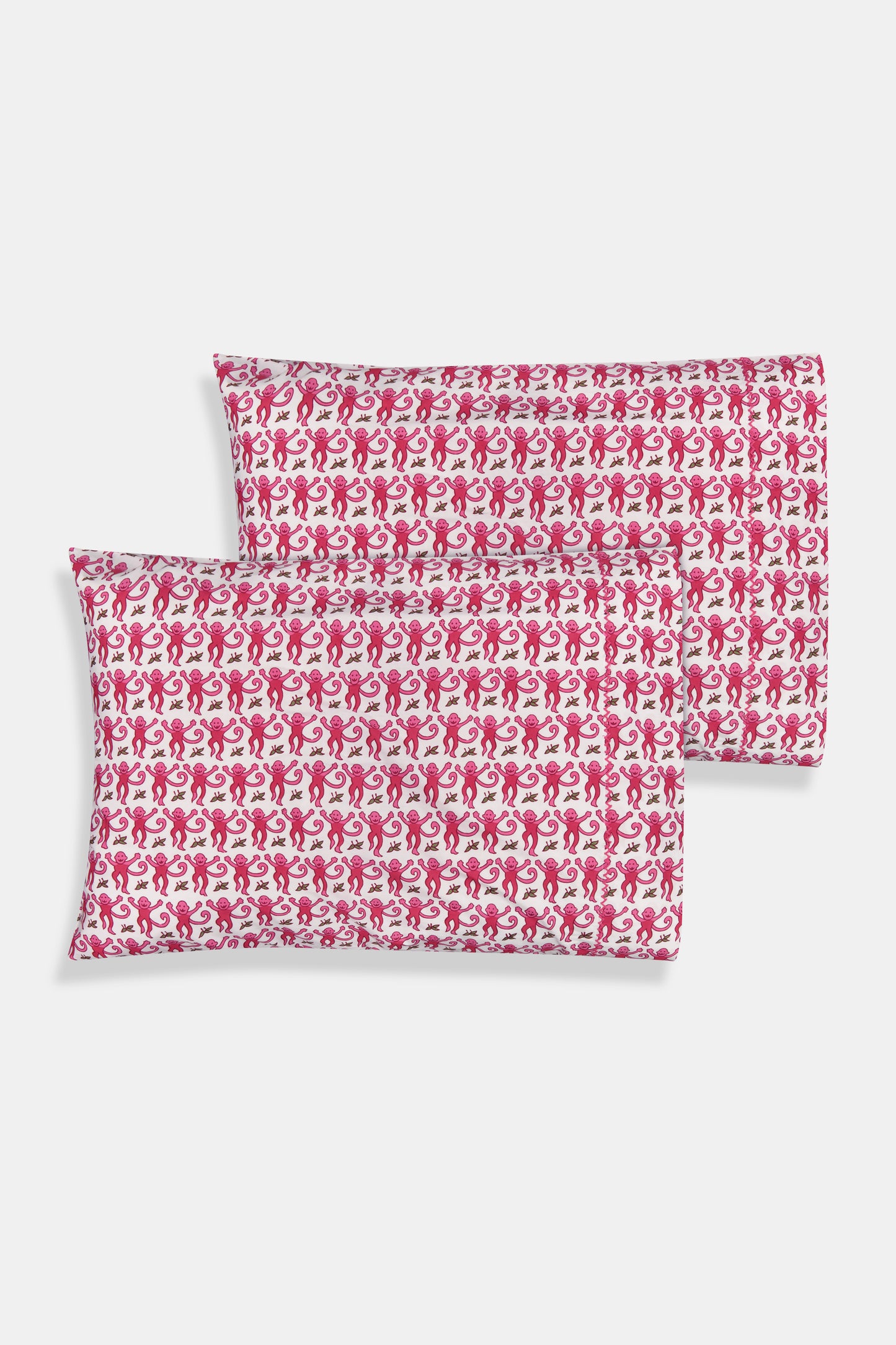 Monkey Pillowcase Set