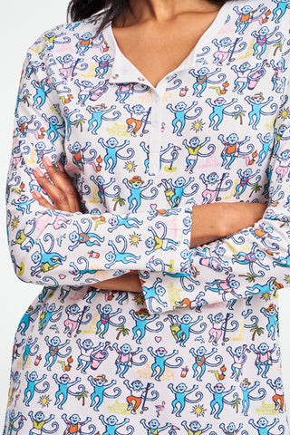 Palm Beach Monkey Pajamas