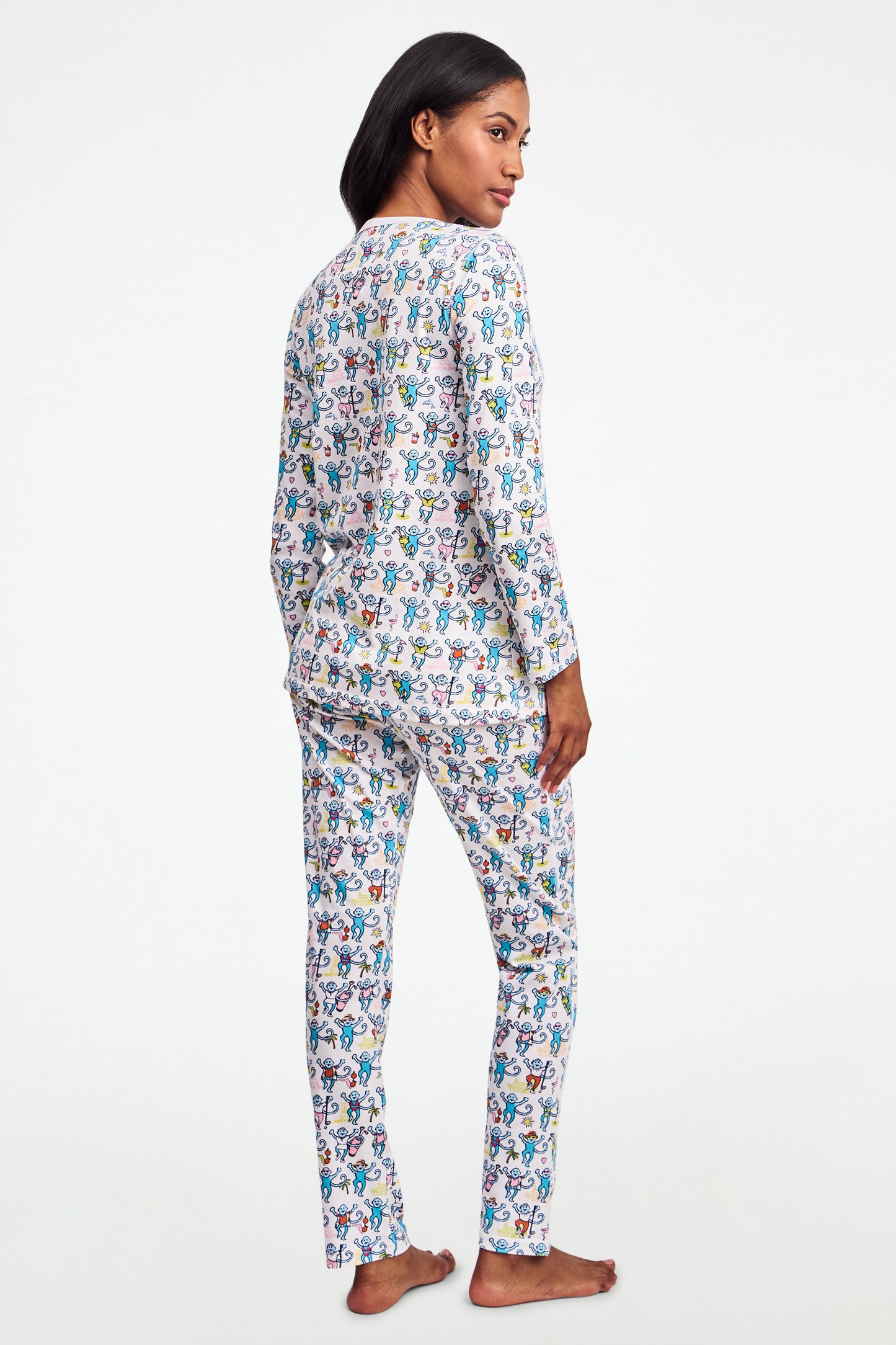 Palm Beach Monkey Pajamas view 5