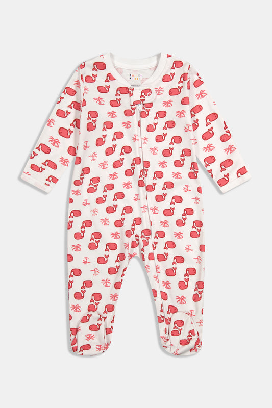 Infant Moby Zipper Footie view 1