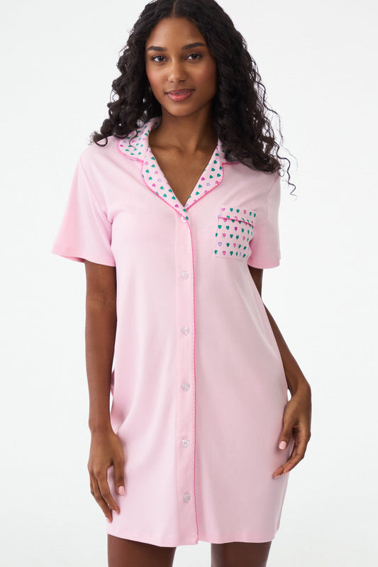 Roller Rabbit Pop Hearts Cleo Nightshirt view 1