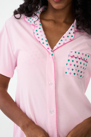 Roller Rabbit Pop Hearts Cleo Nightshirt