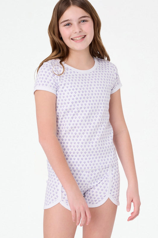 Roller Rabbit Kids Lavender Hearts Playa Play Set view 1