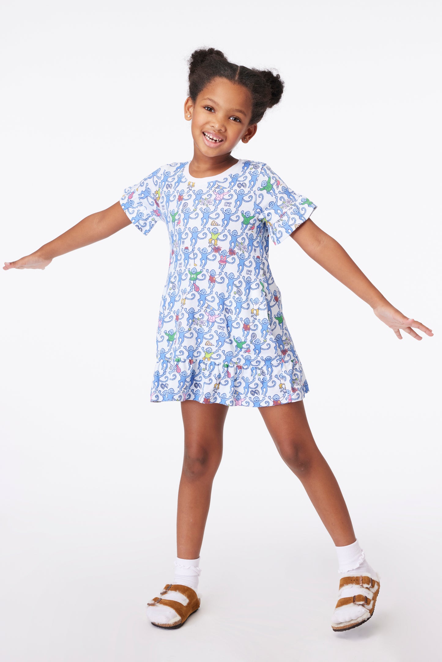 Roller Rabbit Kids Greenwich Monkey Esme Dress view 1