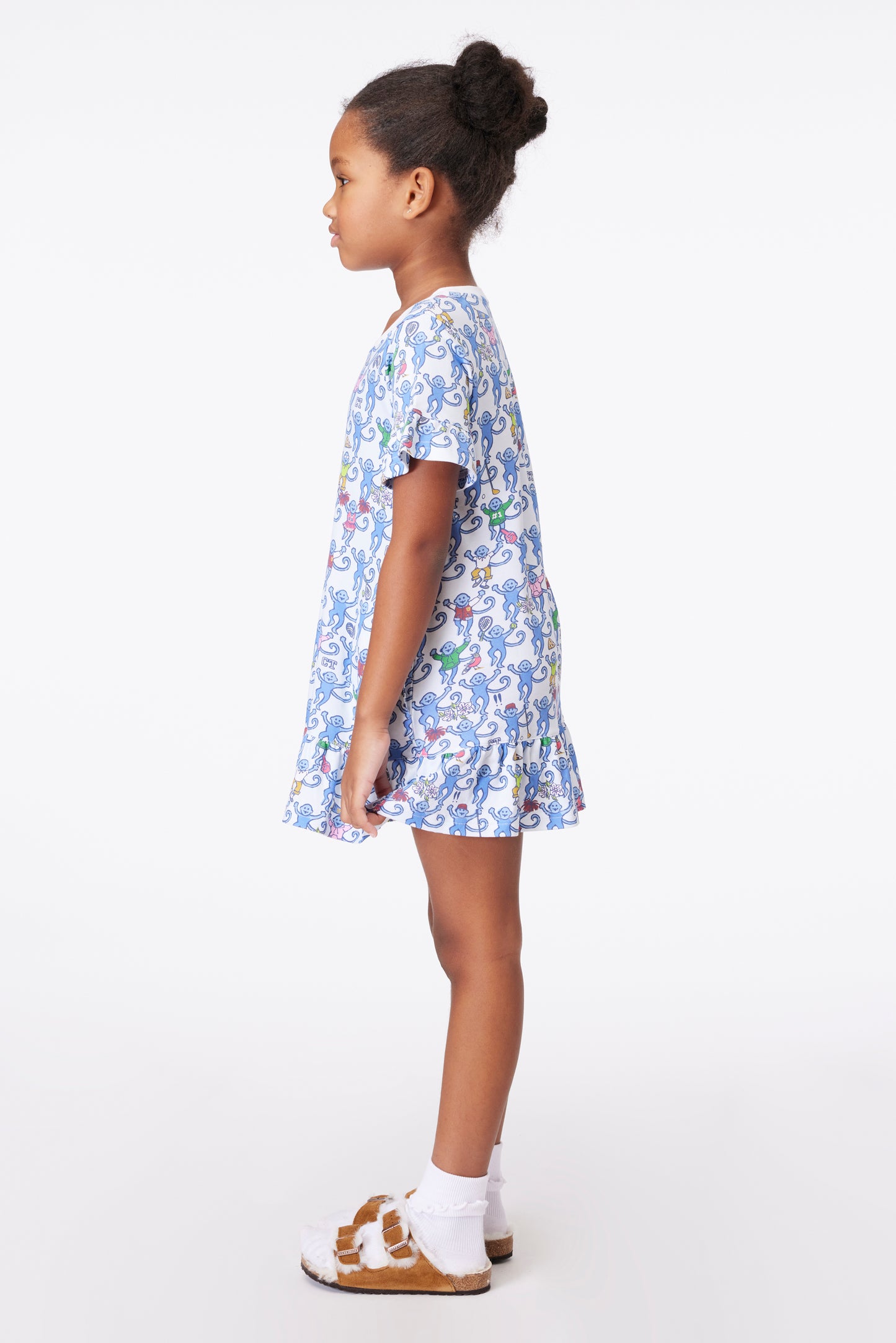 Roller Rabbit Kids Greenwich Monkey Esme Dress view 4