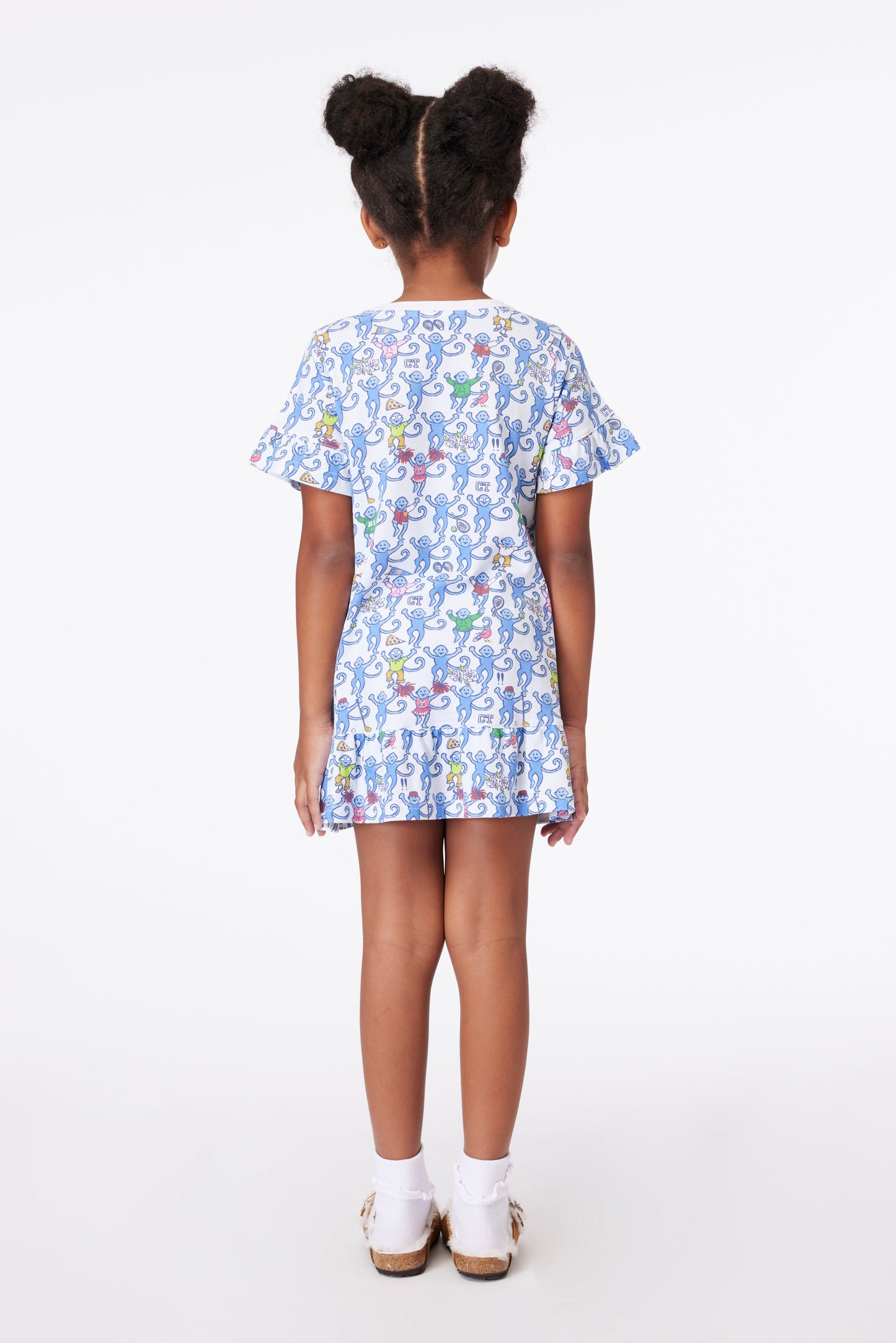 Roller Rabbit Kids Greenwich Monkey Esme Dress view 5