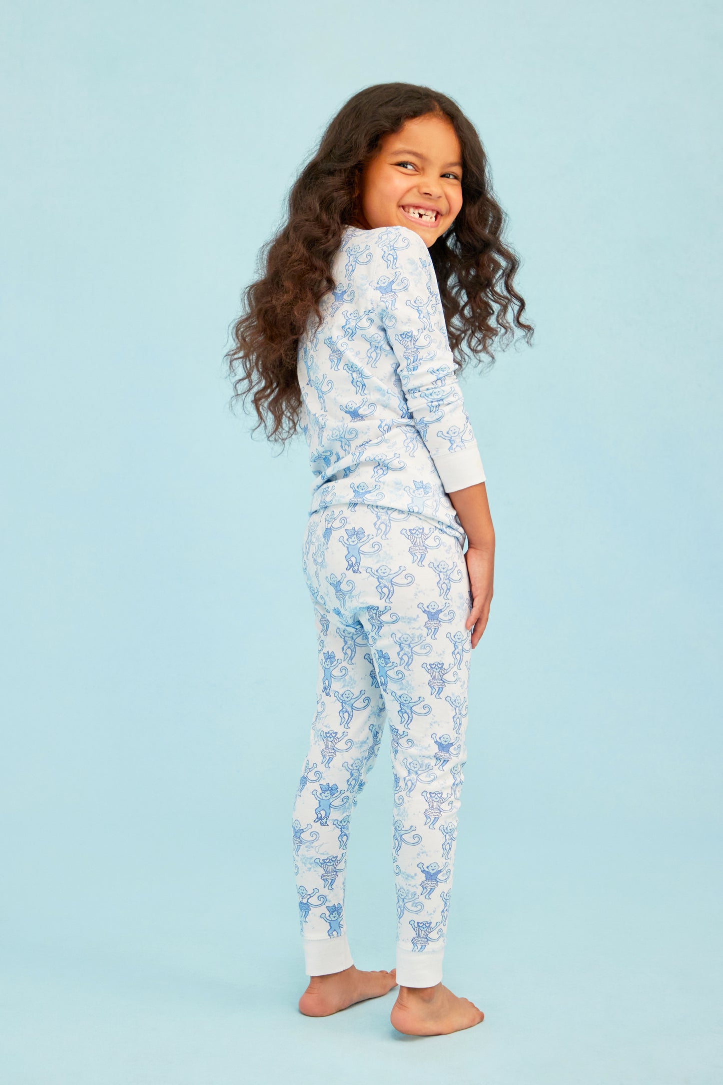 Roller Rabbit Kids Pastiche De Monkey Pajamas view 4