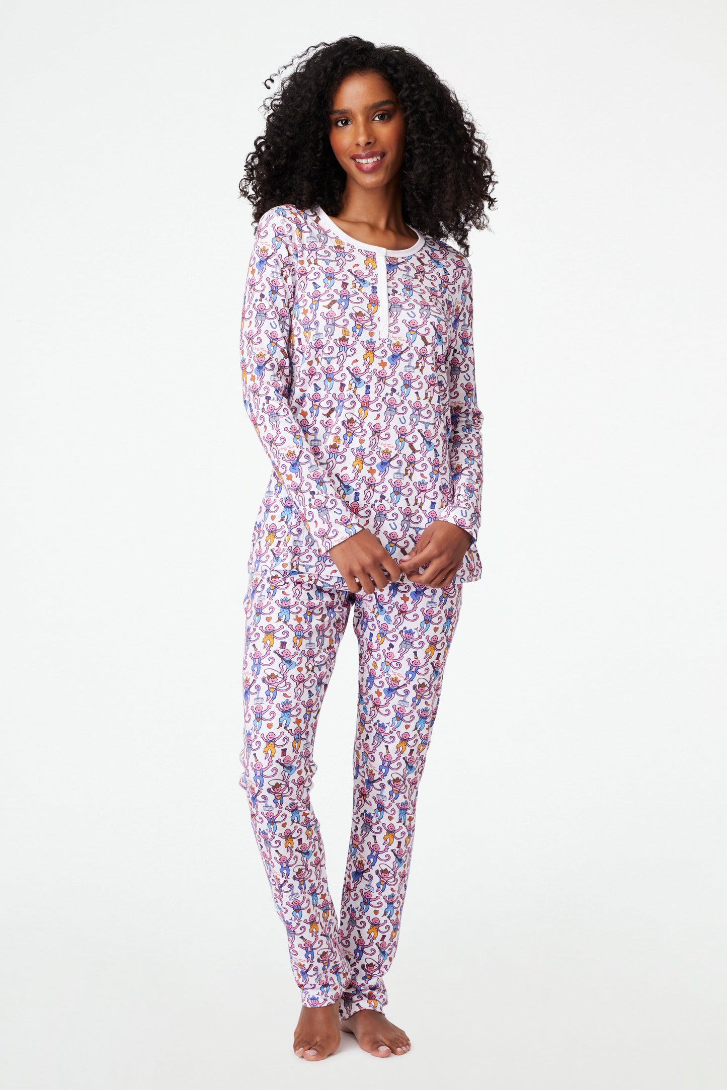 Roller Rabbit Austin Monkey Pajamas view 3