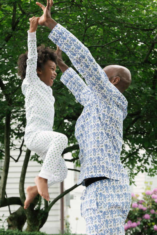 Kids Hearts Pajamas view 1