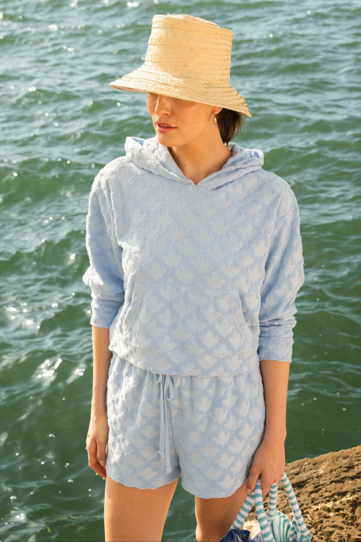 Jemina Jacquard Tennie Hoodie view 2
