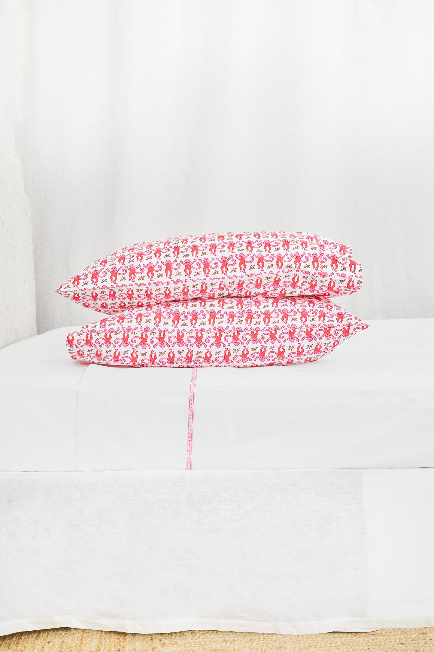 Monkey Pillowcase Set view 3