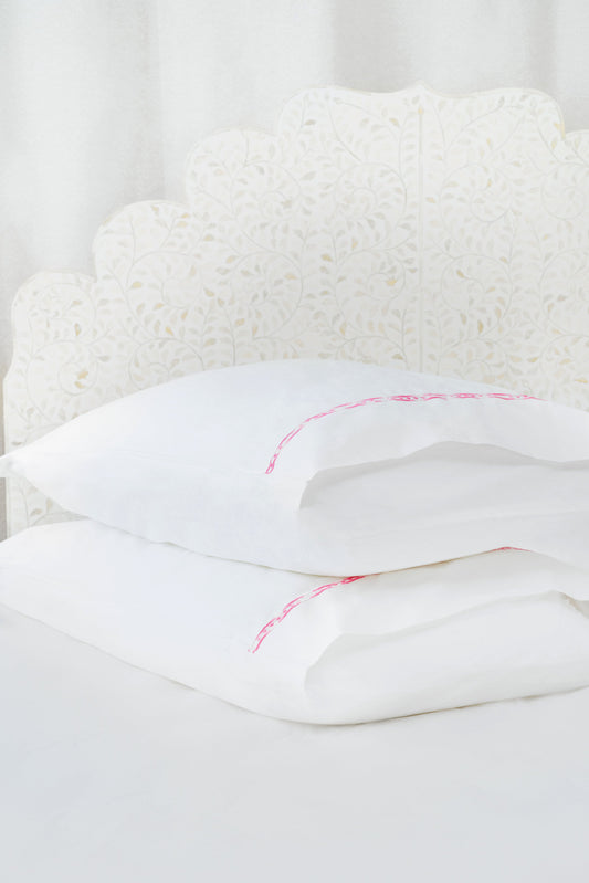 Francis Embroidered Pillowcase Set view 1