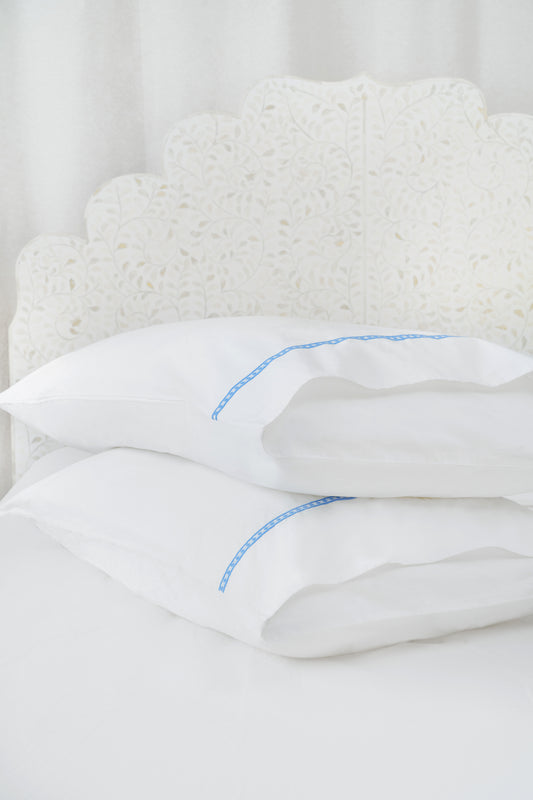 Francis Embroidered Pillowcase Set view 1