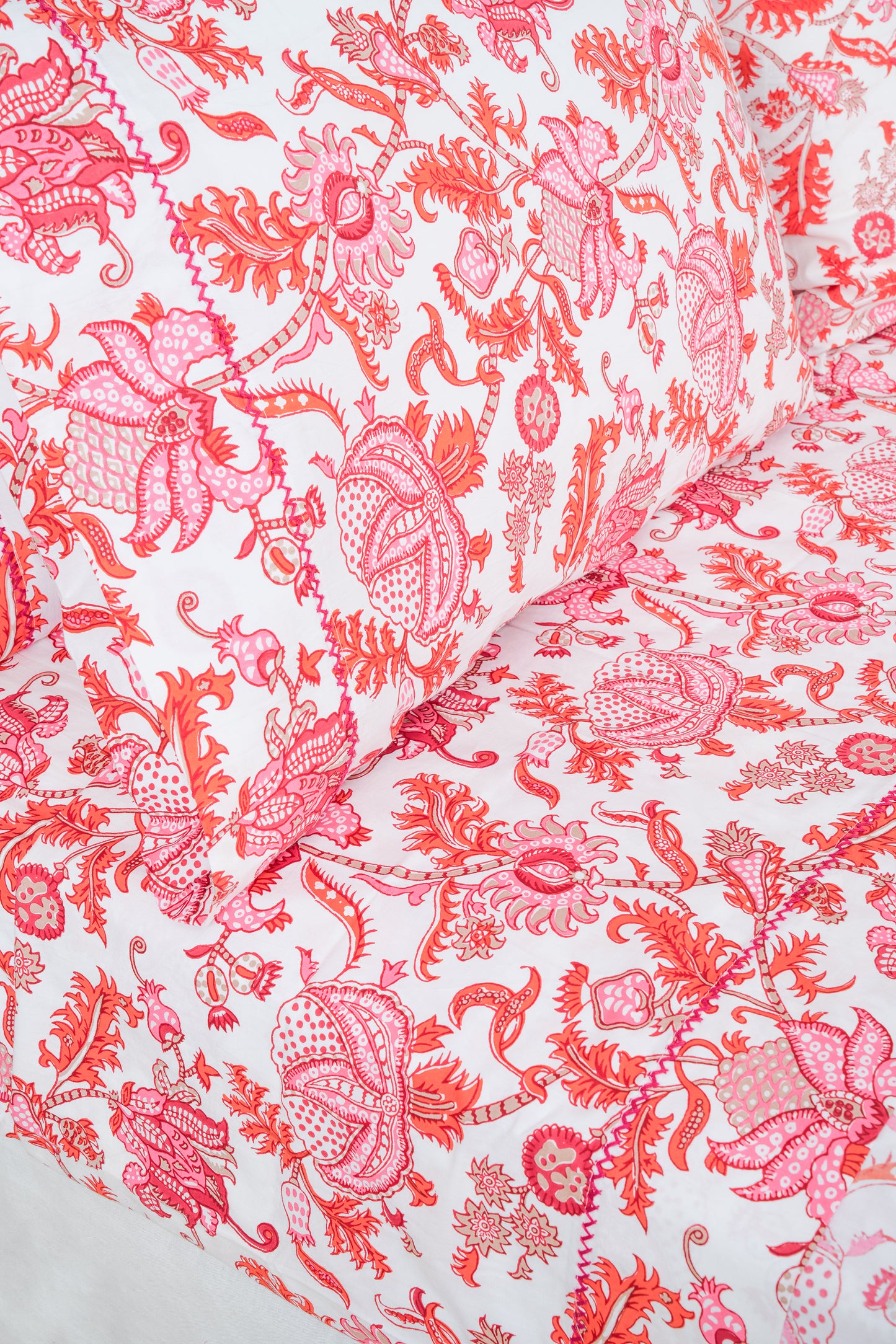 Roller Rabbit Orange Amanda Sheet Set view 5