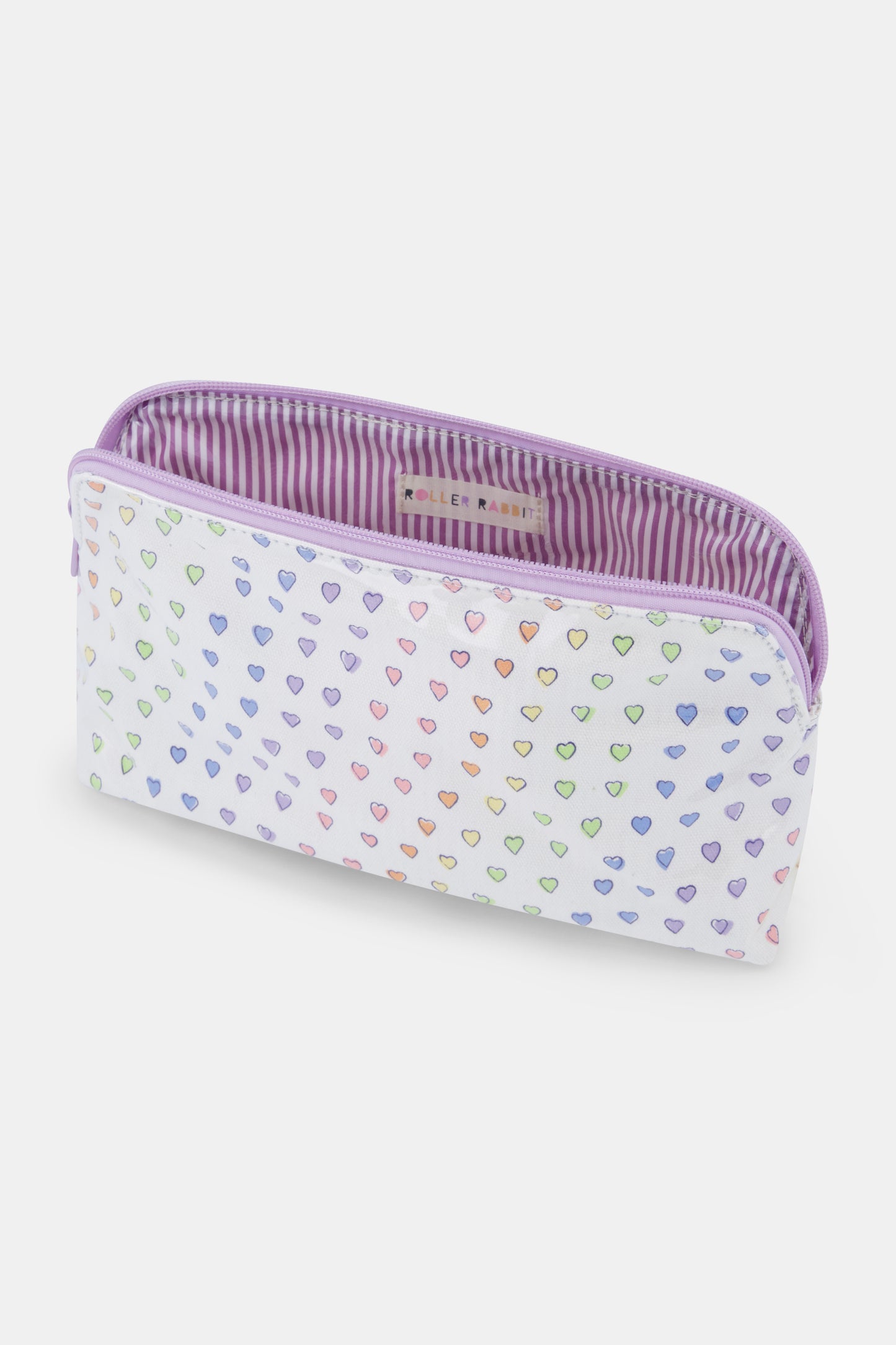Roller-Rabbit-Disco-Hearts-Makeup-Bag-Large view 4