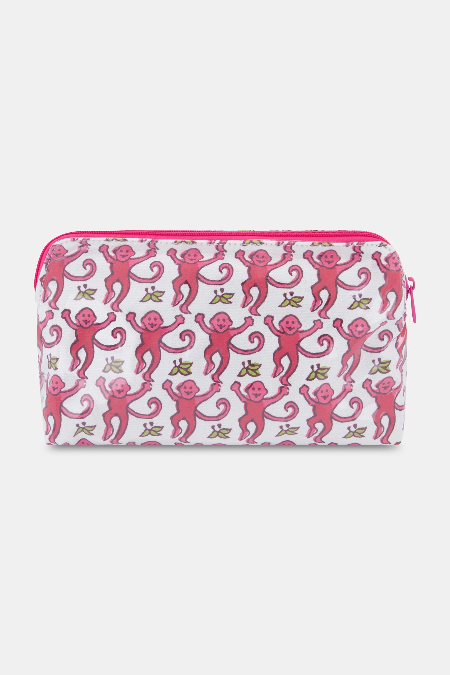 Roller-Rabbit-Monkey-Makeup-Bag-Pink view 2